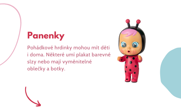 Panenky Cry babies Magic Tears